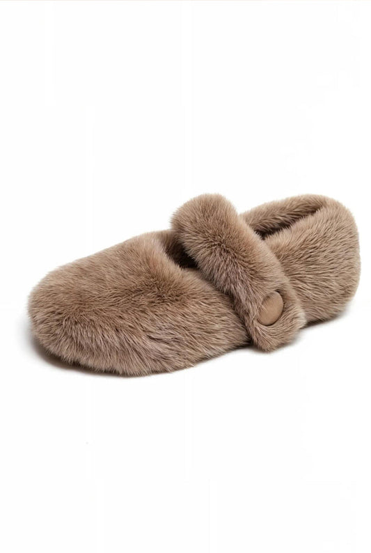 Jolie Brown Slippers