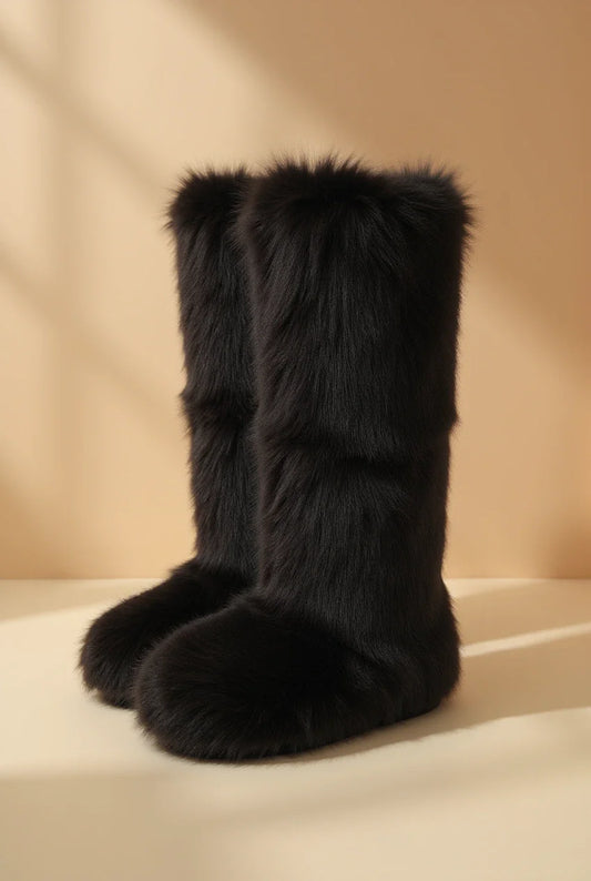 Margaux High Black Boots