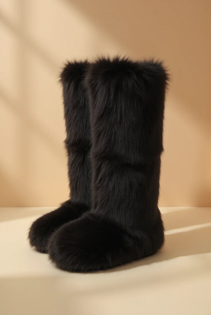 Margaux High Black Boots