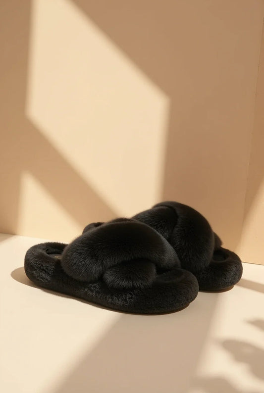 Chloé Black Slippers