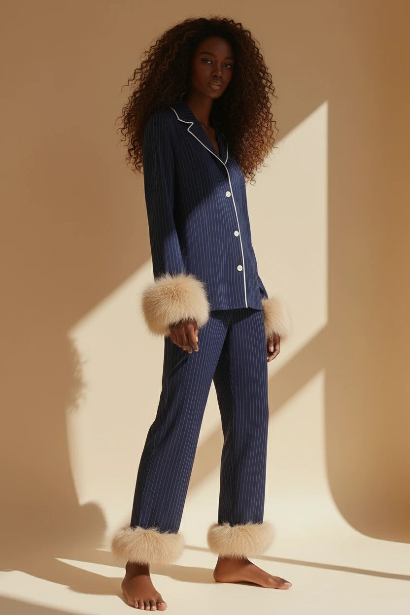 The Pinstripe Pajamas