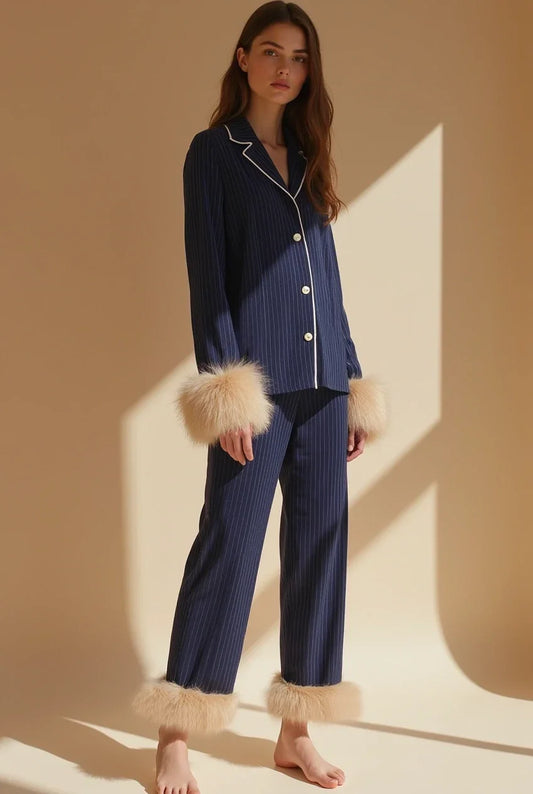 The Pinstripe Pajamas