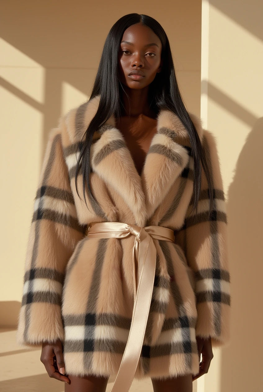 Alissa Fur Robe
