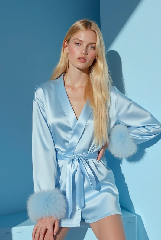 Sky Blue Robe