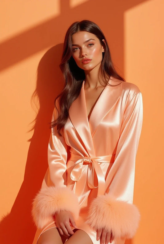 Peach Robe