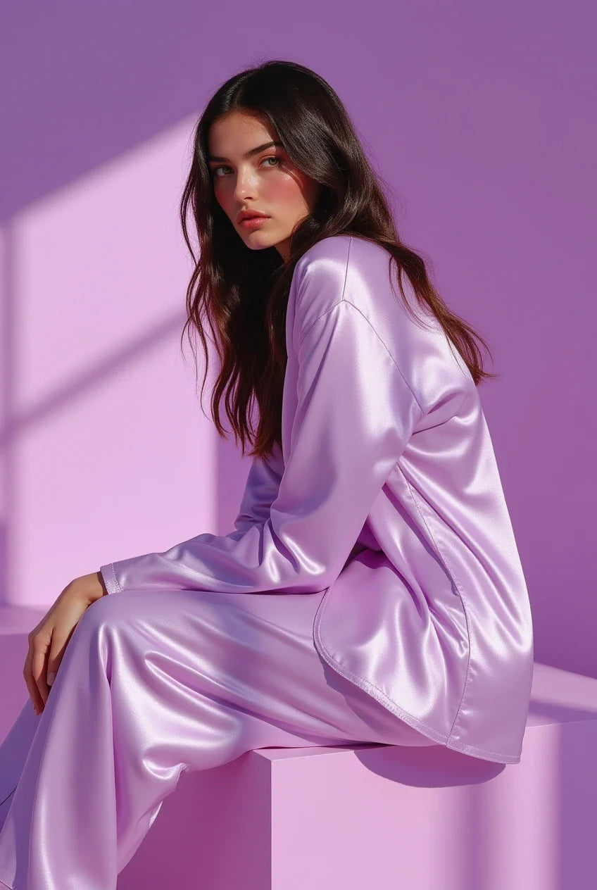 Lavender Whip Pajamas