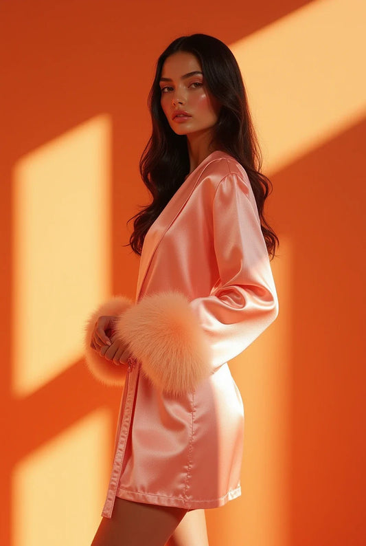 Peach Robe
