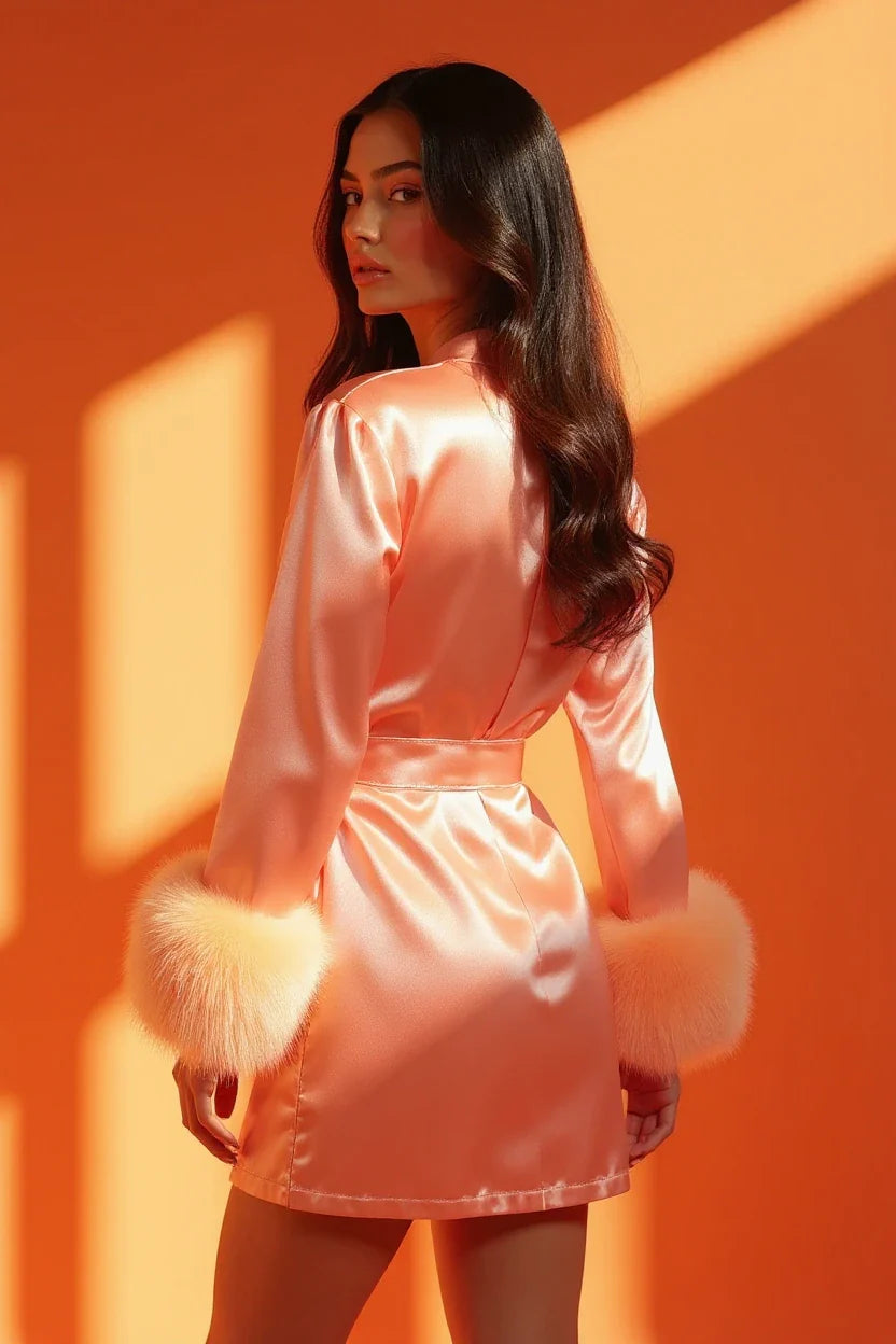 Peach Robe