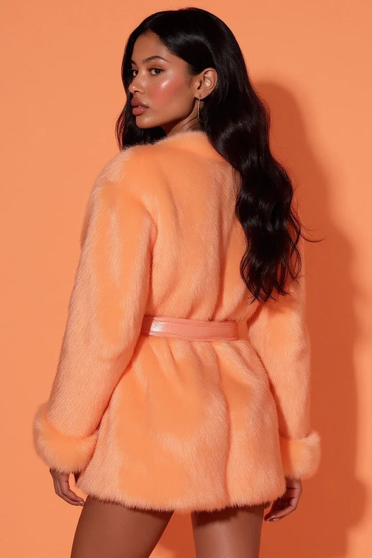 Peach Sorbet Robe