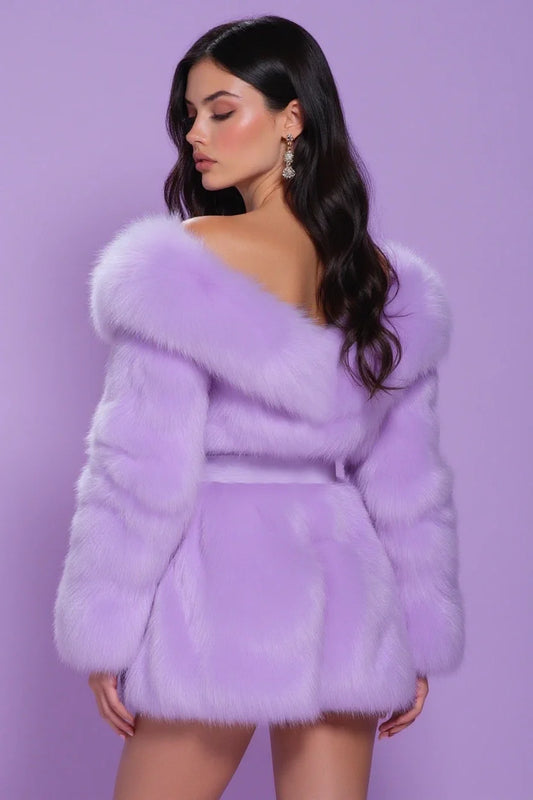 Lavender Whip Robe