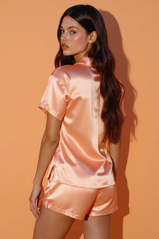 Peach Sorbet Short Pajamas